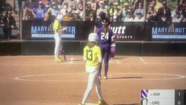 Northwestern Wildcats beat Oregon￼ 1-0…what a game! What and incredible play in left! Kayce WittGrace Nieto
