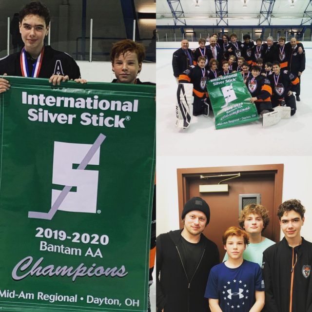 Congrats Little Caesar’s Regional Silver Stick Champions!! Congrats to the players and amazing coaching staff! #proudhockeymom