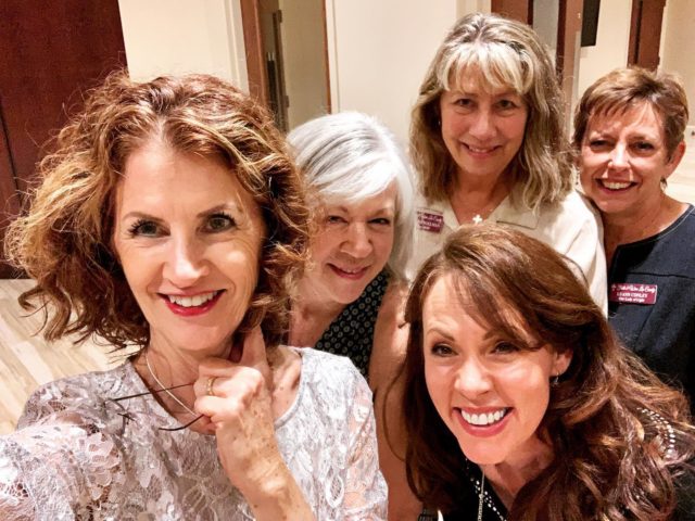 Speaking at the Faith and Wine Lee County Event last night in Fort Myers Florida! I fell in love with this incredible group of women who welcomed me with such love and generosity - made me feel like family! God was so present last night...in a really funny way: Robyn introduced me as a Catholic comedian right before I went on stage… So I literally said OK God I better be funny tonight! And as always...God was faithful! We had a blast… we laughed half the time, cried the other half and connected hearts 100% of the evening!! Thank you to all the women who put on this incredible event and thank you to all the women who shared their stories and their love after the talk! God bless you all… Hope to see you again soon.